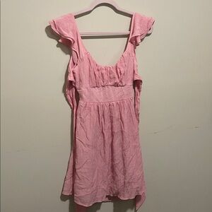 Blu Pepper Pink Mini Dress
